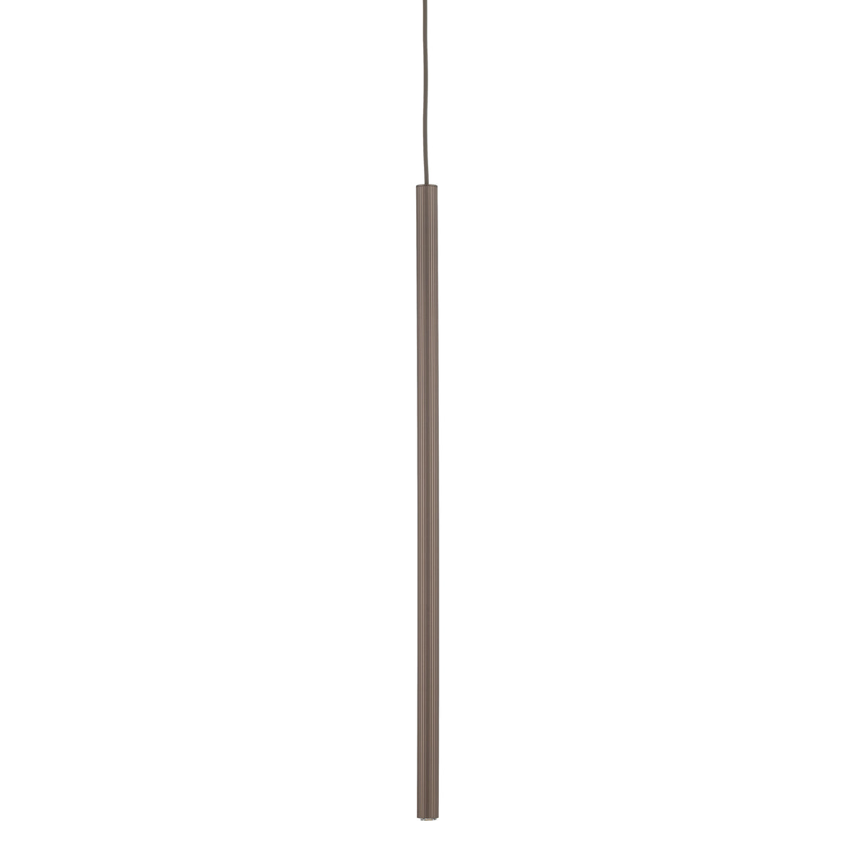 Lustră Ferro 750 din aluminiu, maro