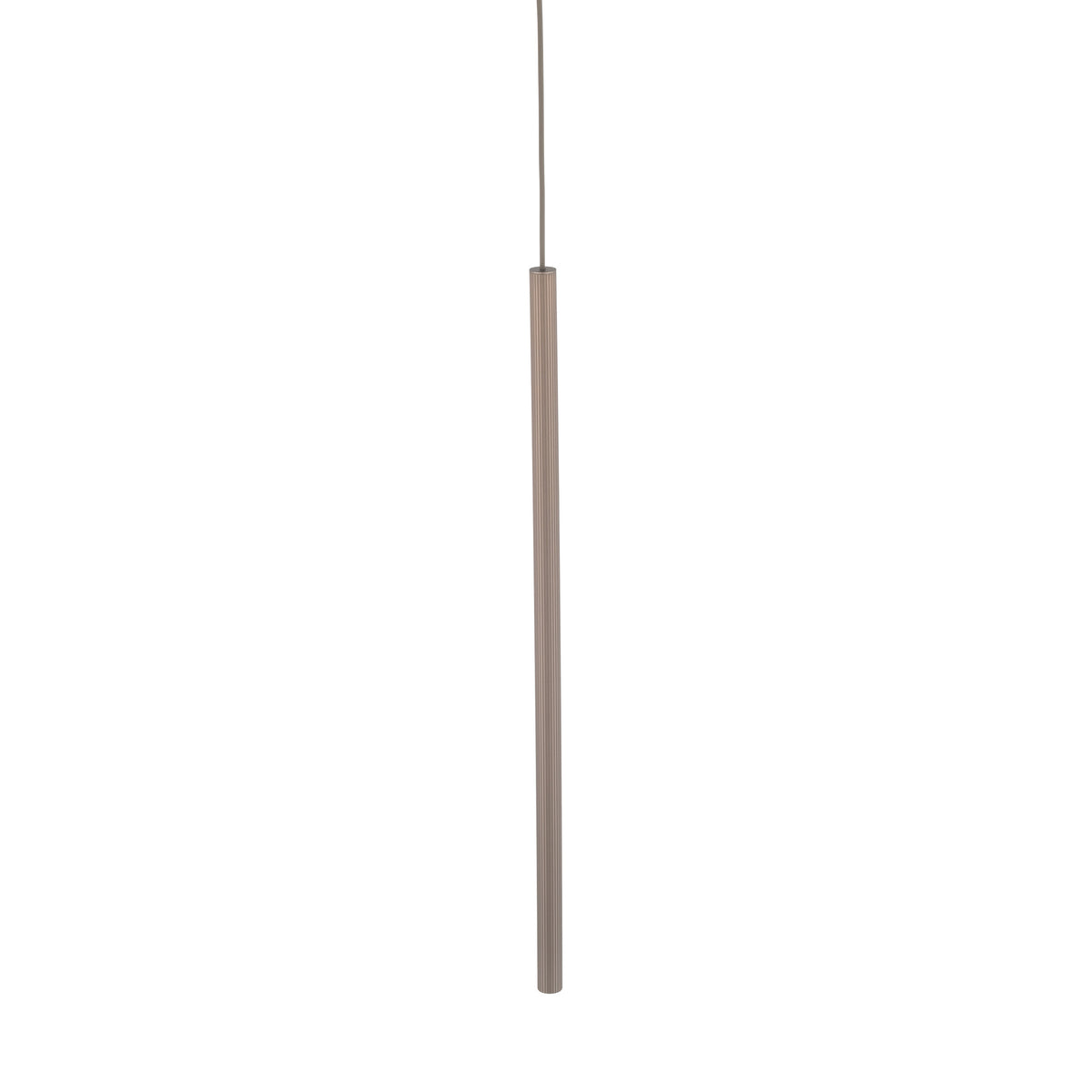 Lustră Ferro 750 din aluminiu, maro