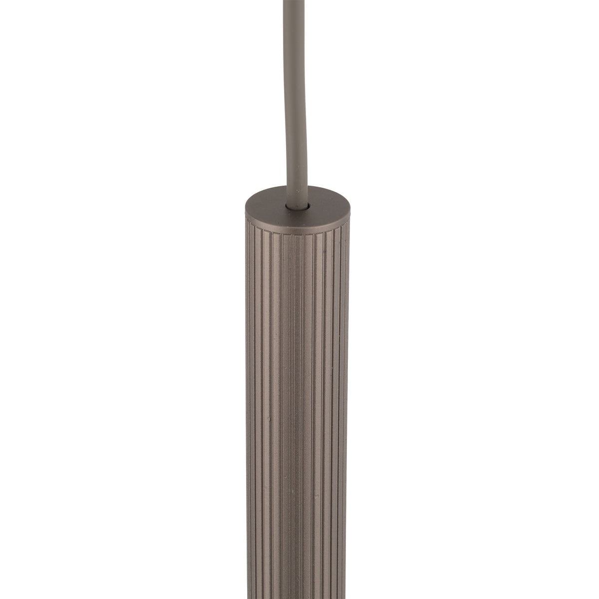 Lustră Ferro 750 din aluminiu, maro