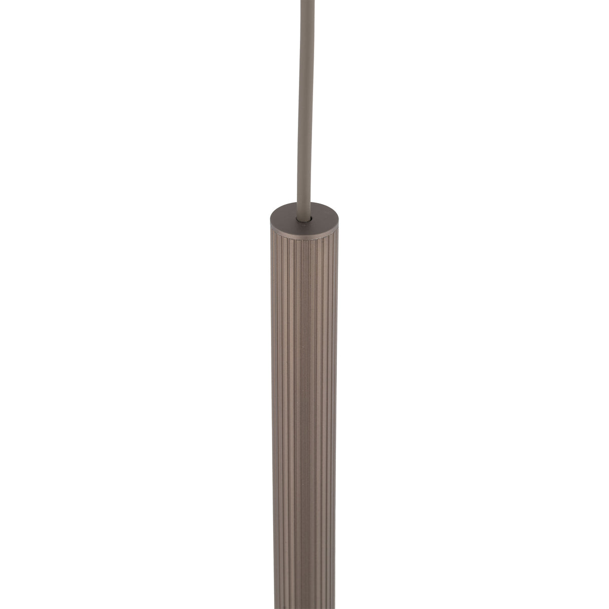 Lustră Ferro 750 din aluminiu, maro