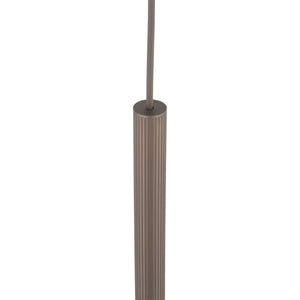 Lustră Ferro 750 din aluminiu, maro