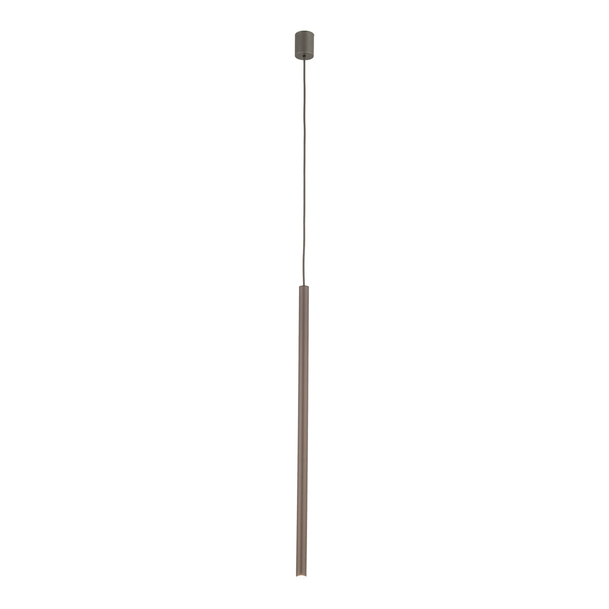 Lustră Ferro 750 din aluminiu, maro