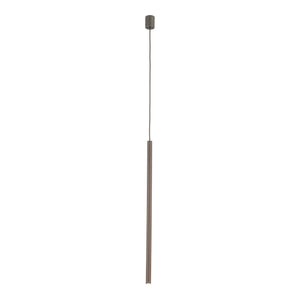 Lustră Ferro 750 din aluminiu, maro