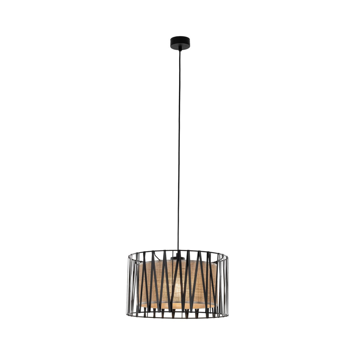 Lustră Harmony cu 1 bec, natur