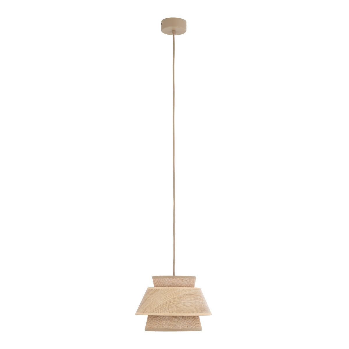 Lustră Kalum cu 1 bec, lemn, Diametru 240 mm