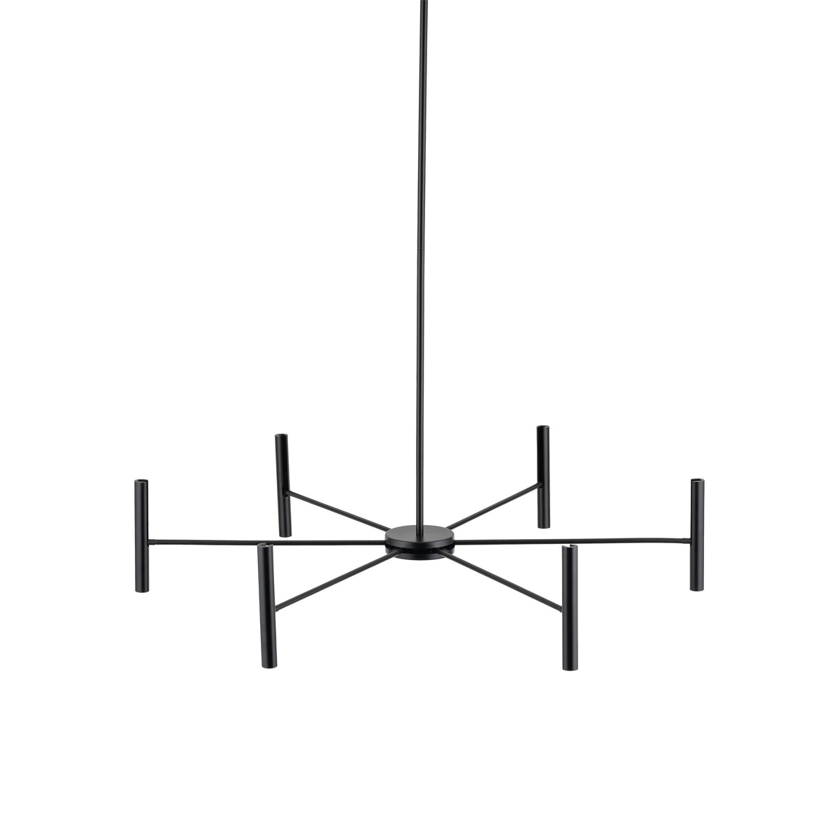 Lustră Niva, negru, 30 W