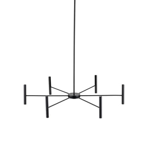 Lustră Niva, negru, 30 W