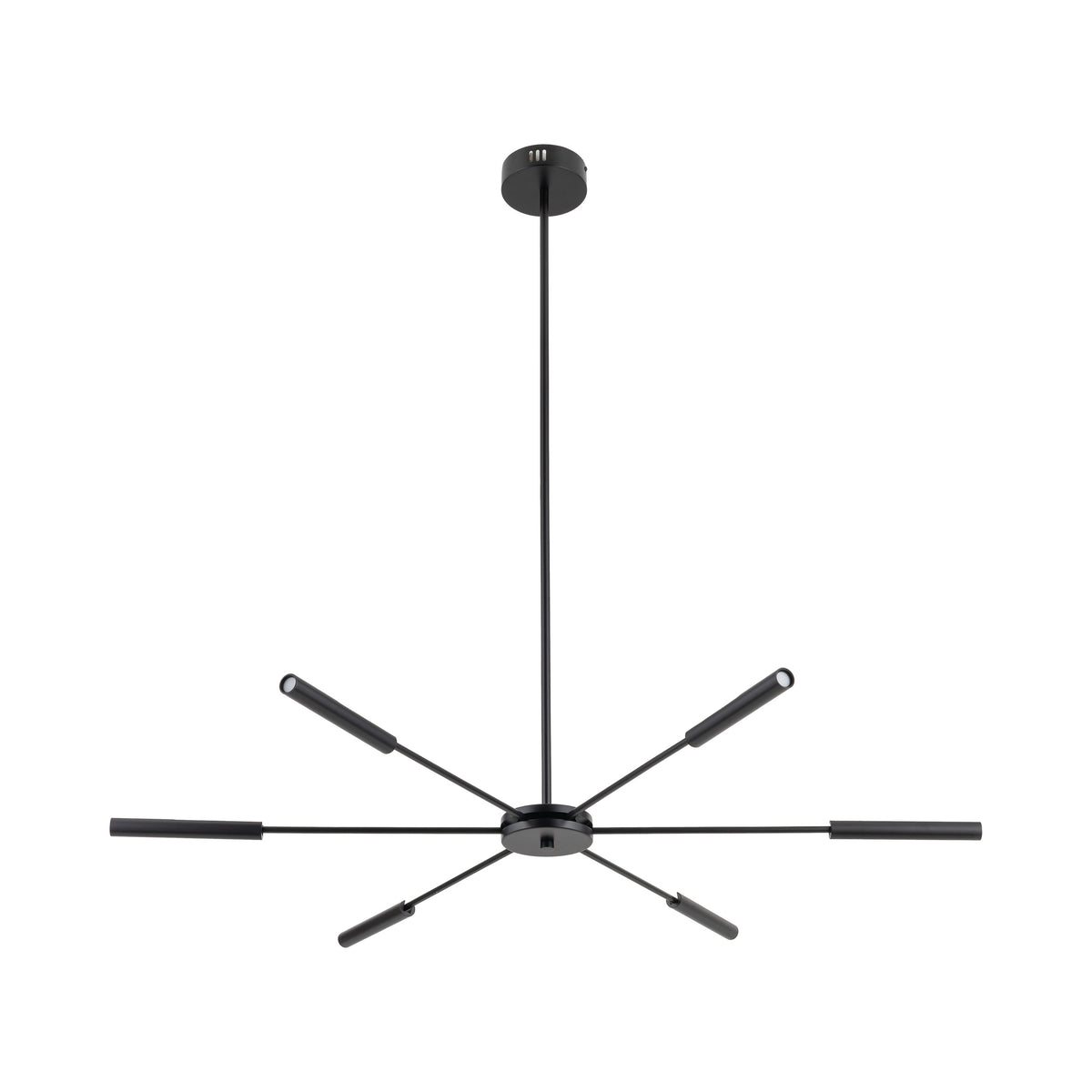 Lustră Niva, negru, 30 W