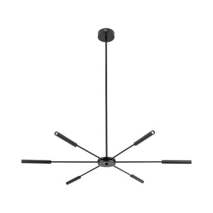 Lustră Niva, negru, 30 W