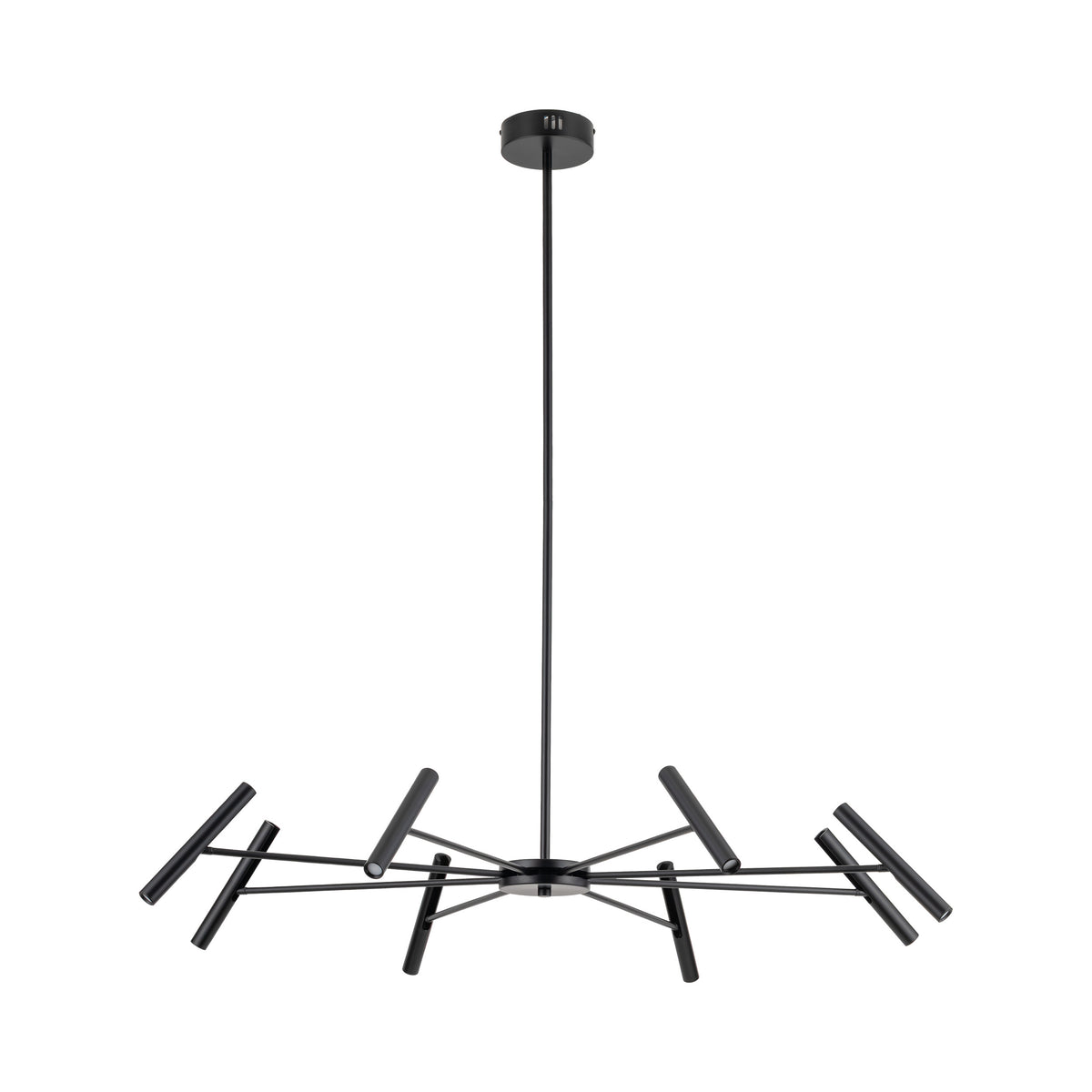 Lustră Niva, negru, 40 W