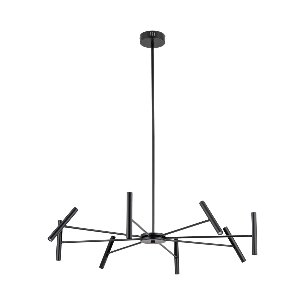 Lustră Niva, negru, 40 W