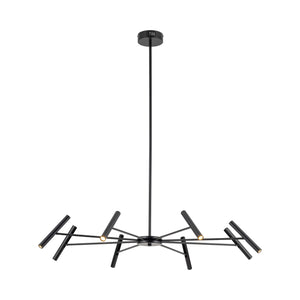 Lustră Niva, negru, 40 W