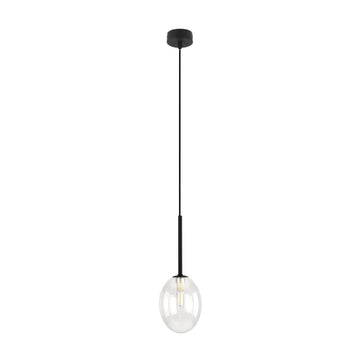 Lustră Pearl din sticlă, transparent