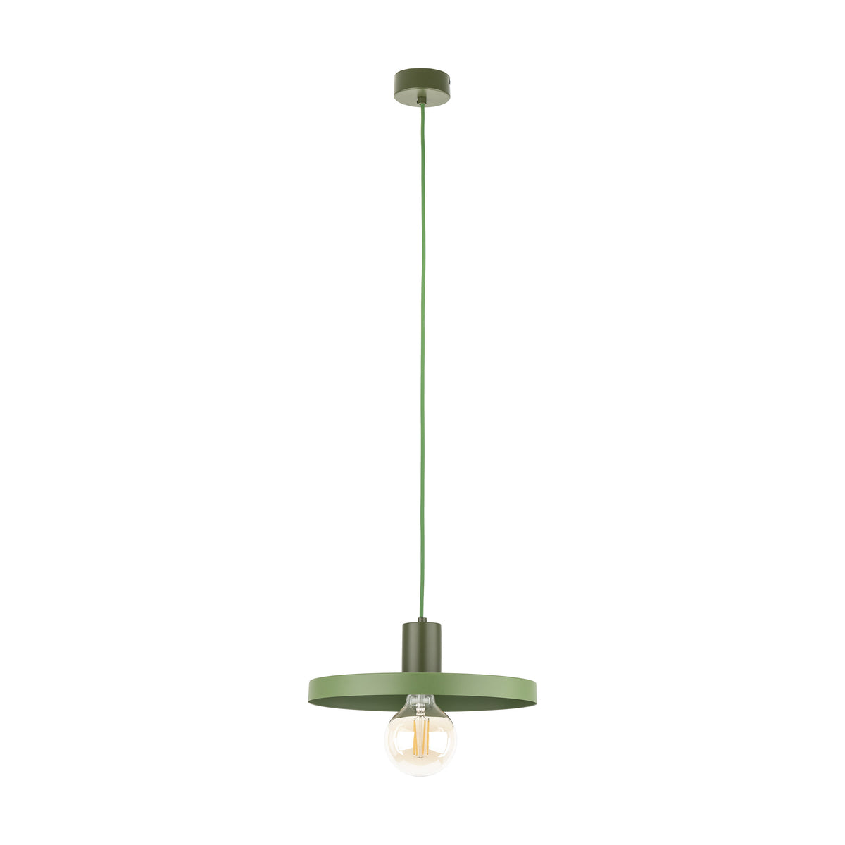 Lustră Sila Peapod 300, verde, 300 × 300 × 1450 mm