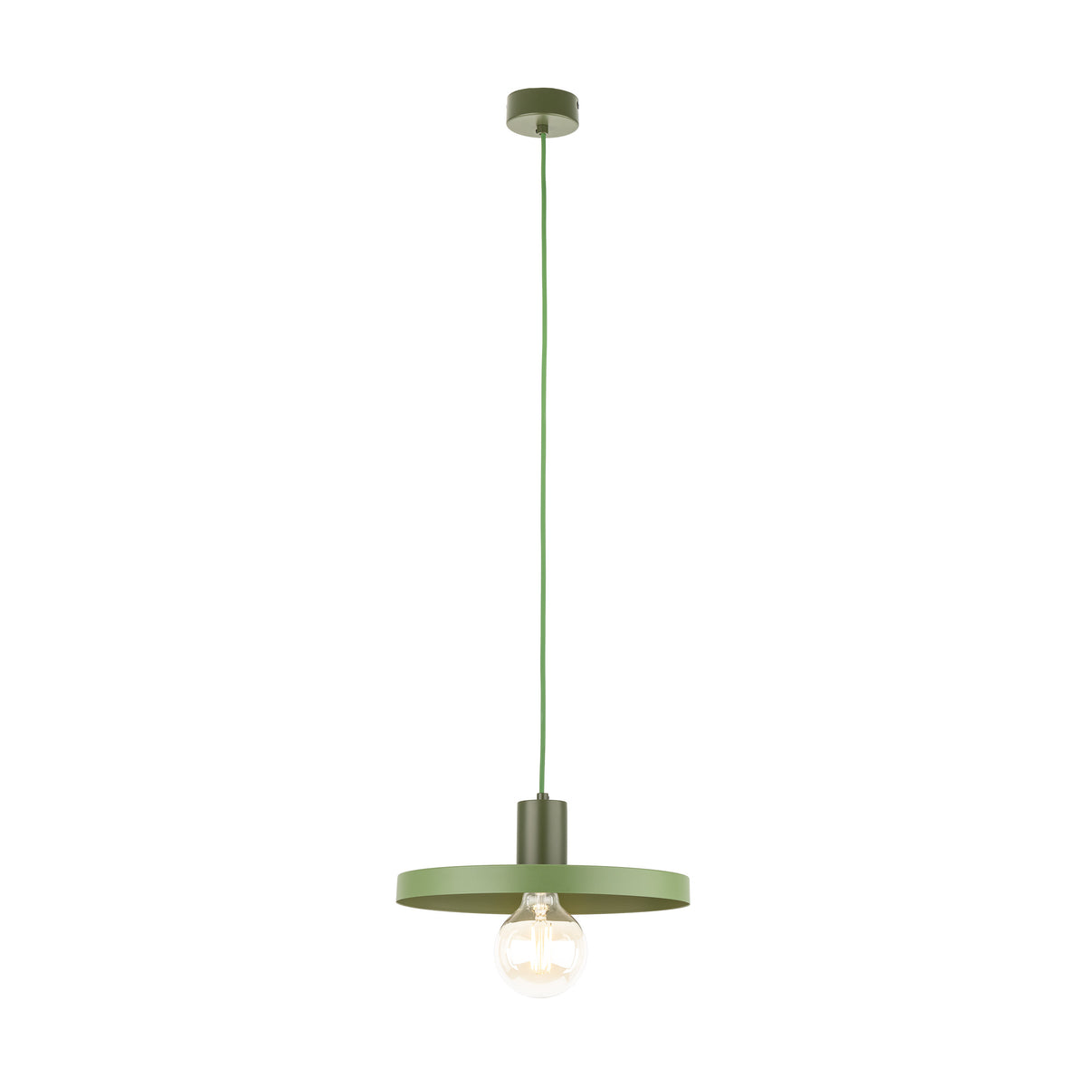 Lustră Sila Peapod 300, verde, 300 × 300 × 1450 mm