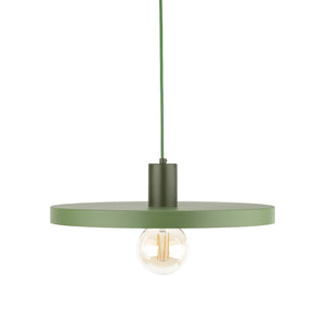 Lustră Sila Peapod 300, verde, 400 × 400 × 1450 mm
