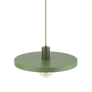 Lustră Sila Peapod 300, verde, 400 × 400 × 1450 mm