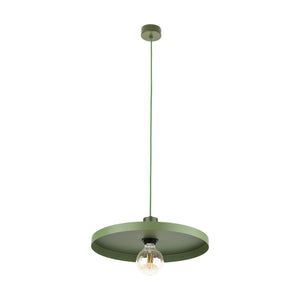 Lustră Sila Peapod 300, verde, 400 × 400 × 1450 mm