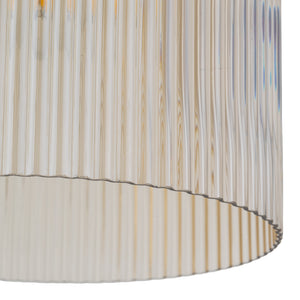 Lustră Sophia Big, verde și coniac, Big, înălțime 1600 mm, clopot