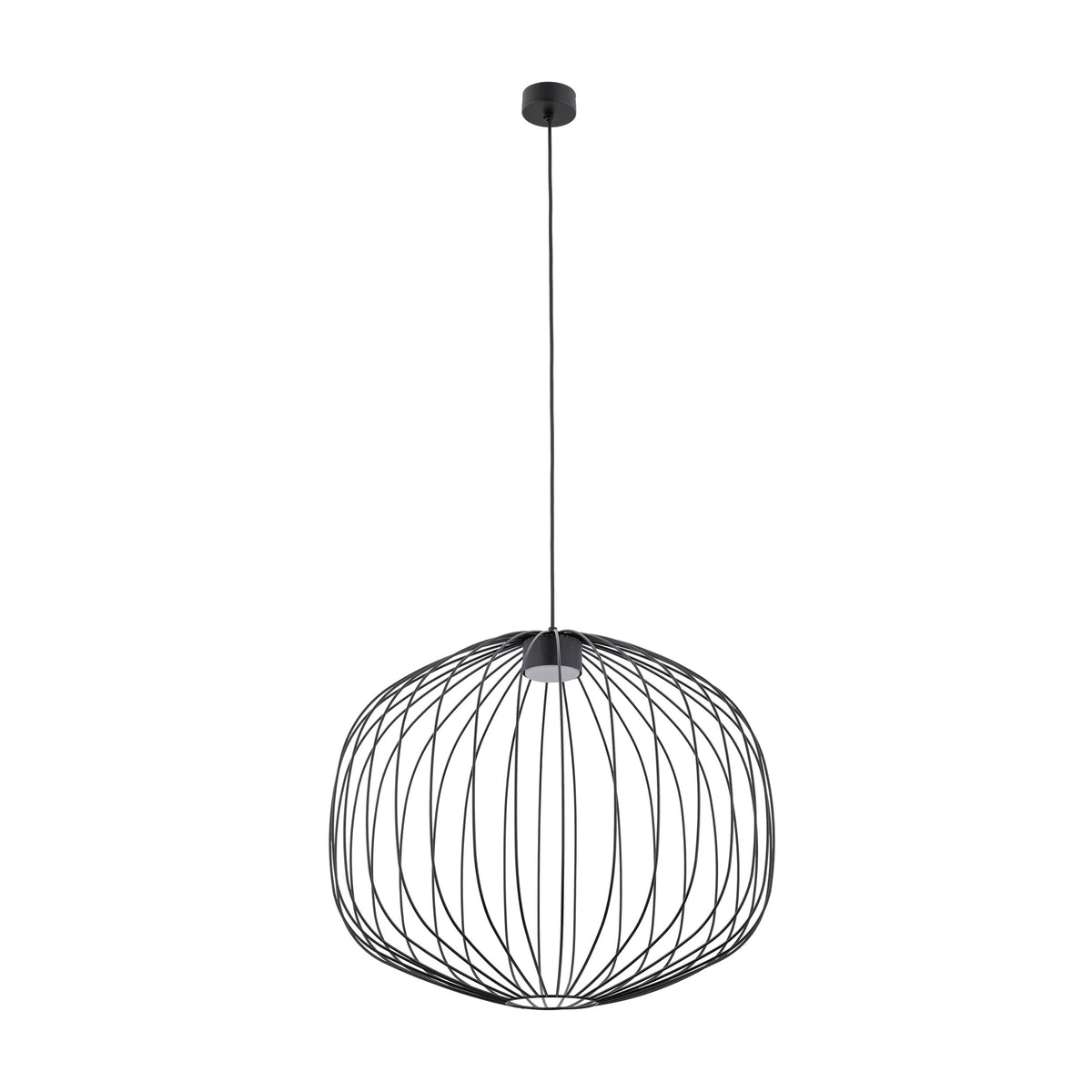 Lustră Sphera din oțel, negru, mărimea M