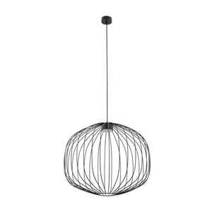 Lustră Sphera din oțel, negru, mărimea M