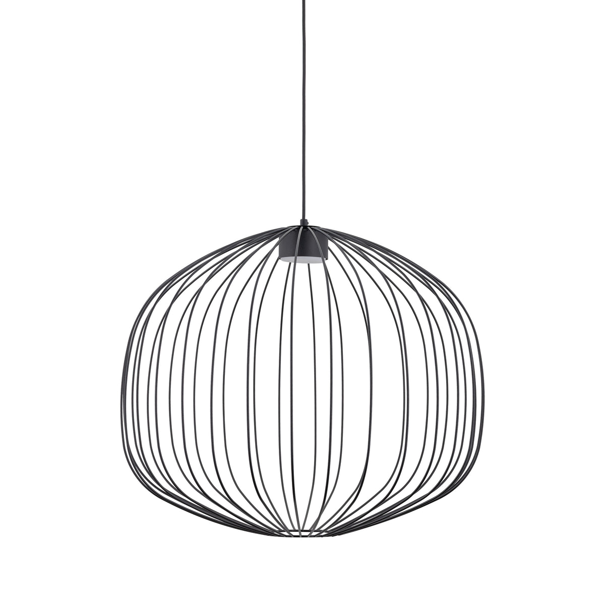 Lustră Sphera din oțel, negru, mărimea M