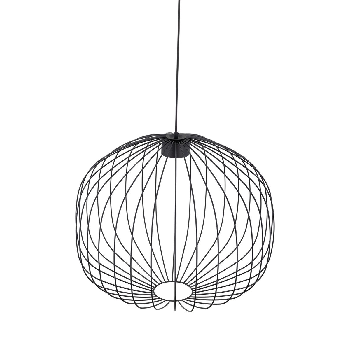 Lustră Sphera din oțel, negru, mărimea M