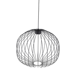 Lustră Sphera din oțel, negru, mărimea M
