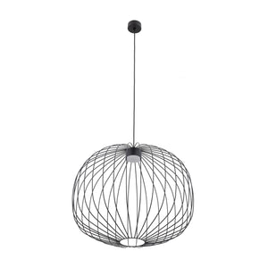 Lustră Sphera din oțel, negru, mărimea M