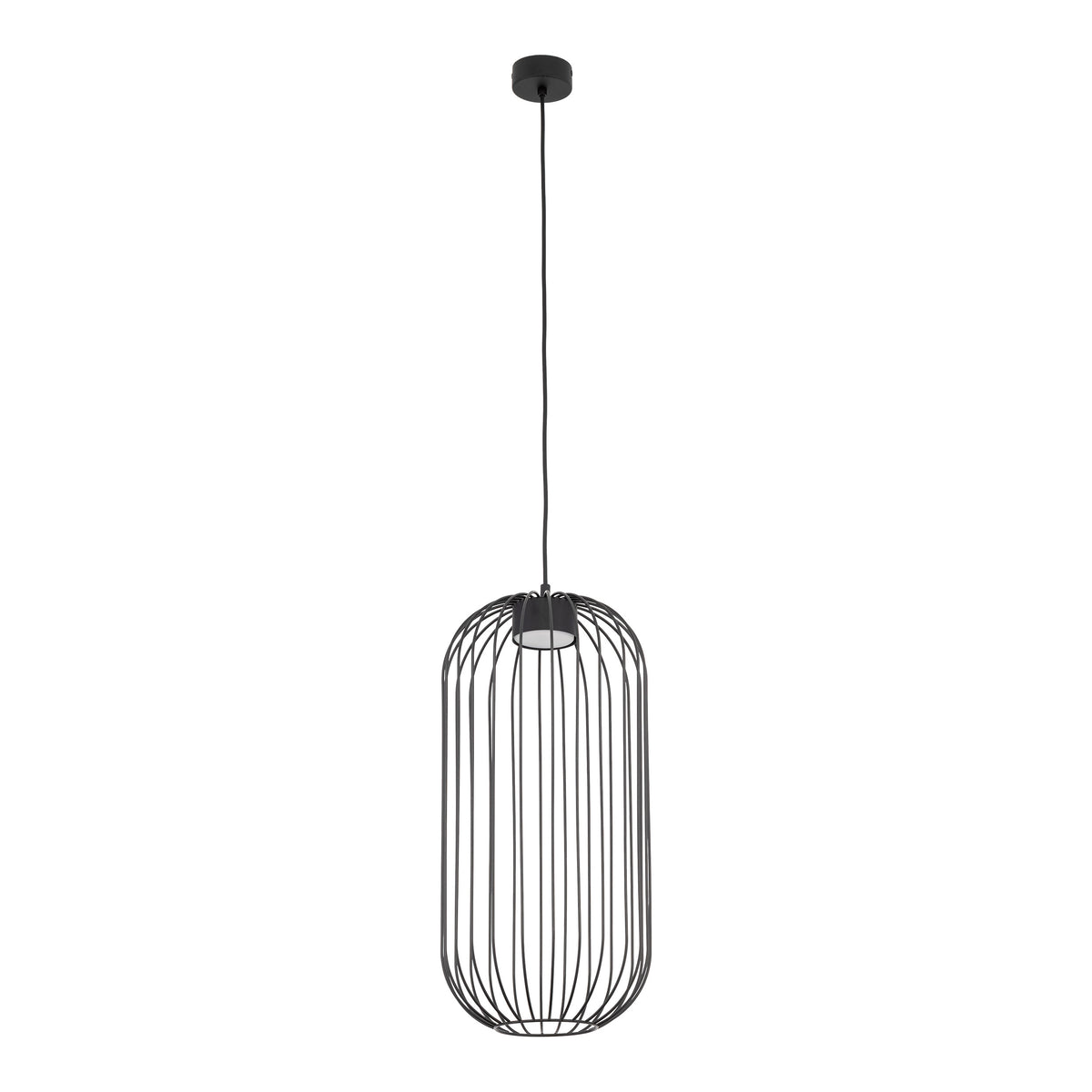 Lustră Sphera din oțel, negru, mărimea S
