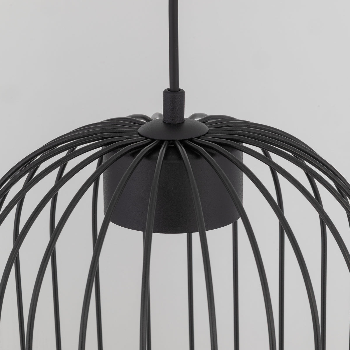 Lustră Sphera din oțel, negru, mărimea S