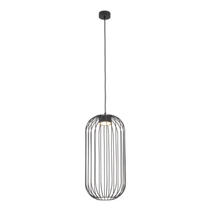 Lustră Sphera din oțel, negru, mărimea S