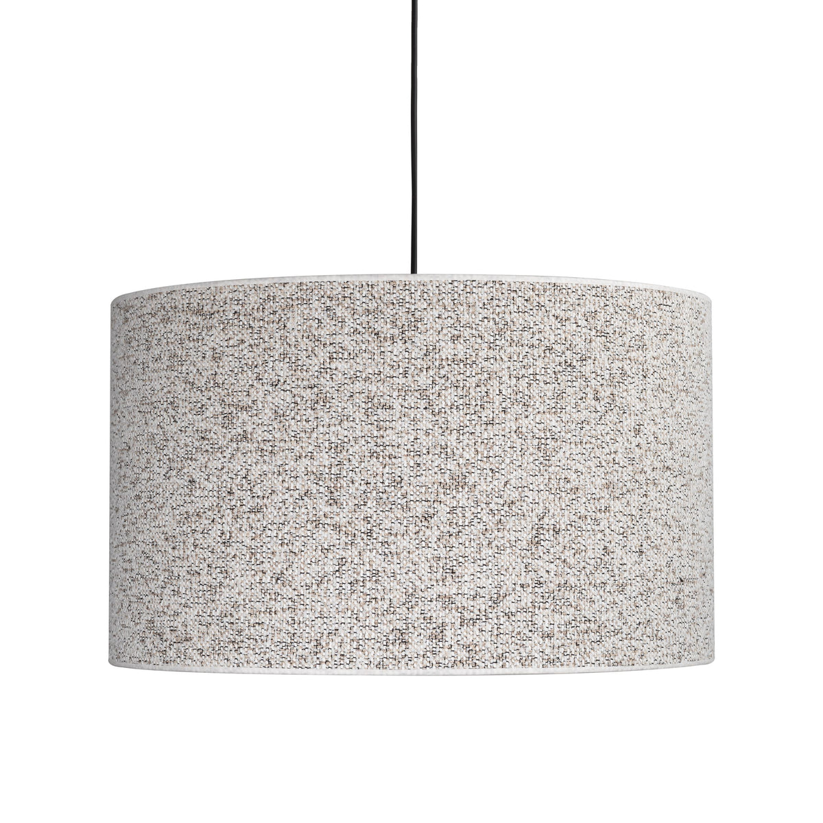 Lustră Vellum 500 din textil, negru