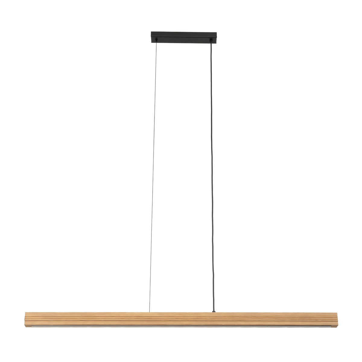 Lustră Viga din lemn, lemn pin periat îmbătrânit, Lungime 1205 mm, lățime 50 mm