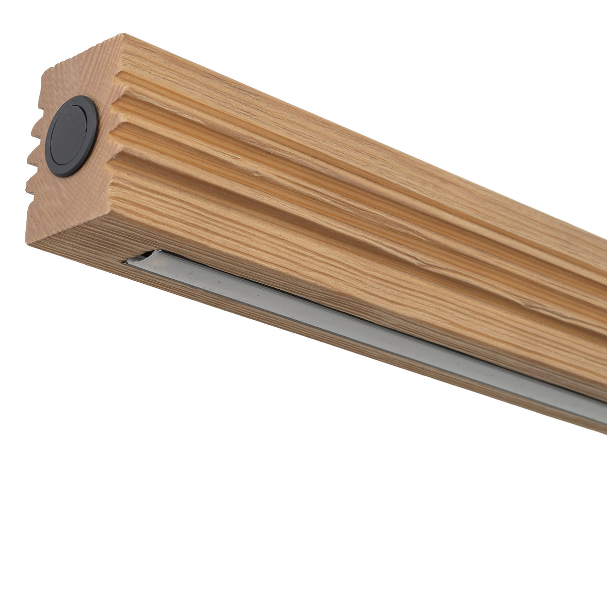 Lustră Viga din lemn, lemn pin periat îmbătrânit, Lungime 1205 mm, lățime 50 mm