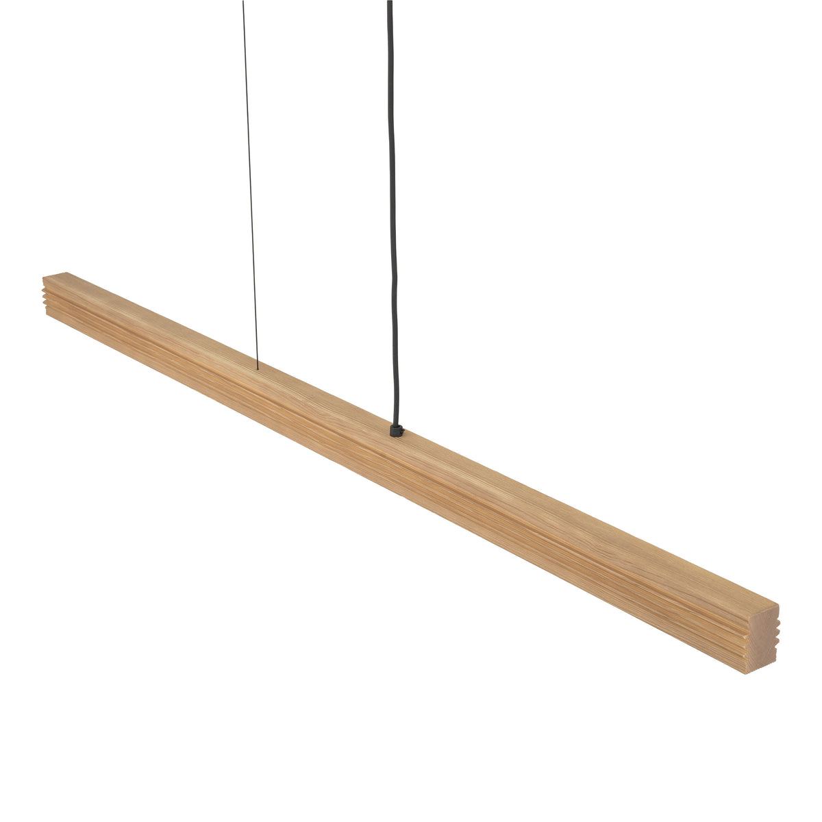 Lustră Viga din lemn, lemn pin periat îmbătrânit, Lungime 1205 mm, lățime 50 mm