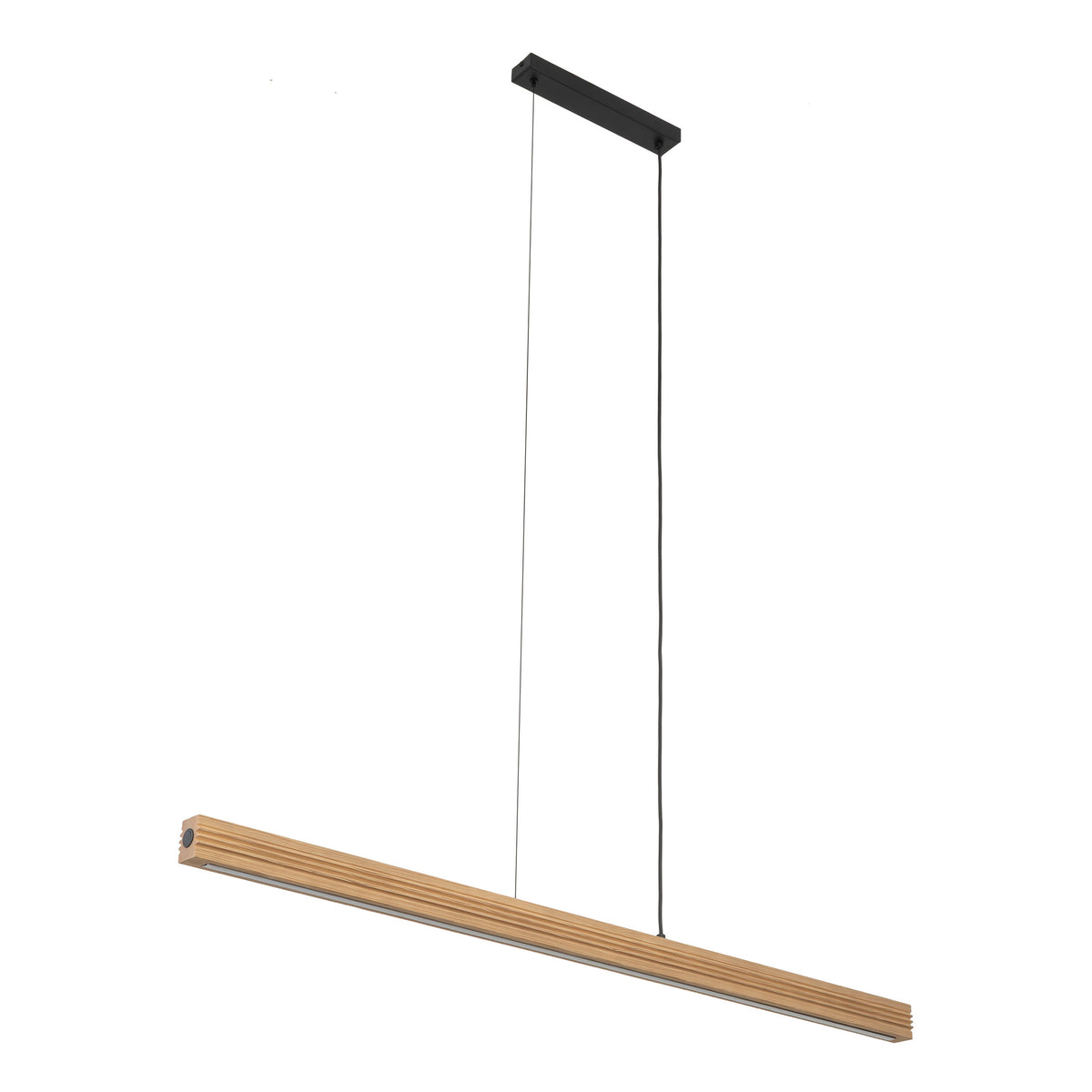 Lustră Viga din lemn, lemn pin periat îmbătrânit, Lungime 1205 mm, lățime 50 mm