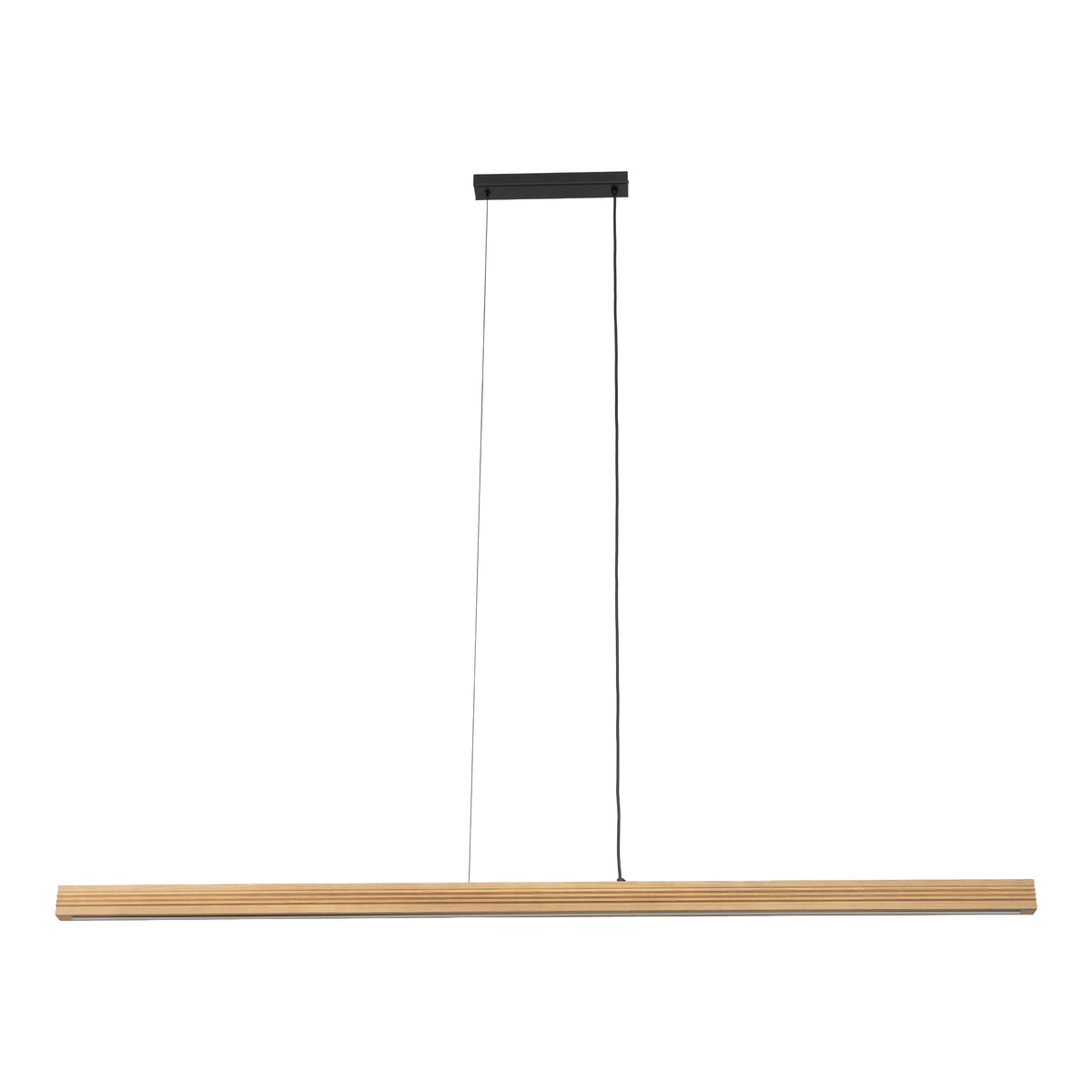 Lustră Viga din lemn, lemn pin periat îmbătrânit, Lungime 1605 mm, lățime 50 mm