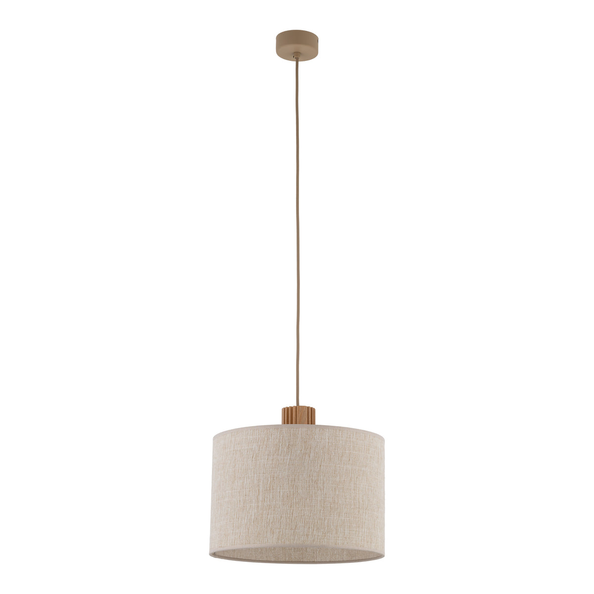 Lustră Viga Shade cu 1 bec, pin