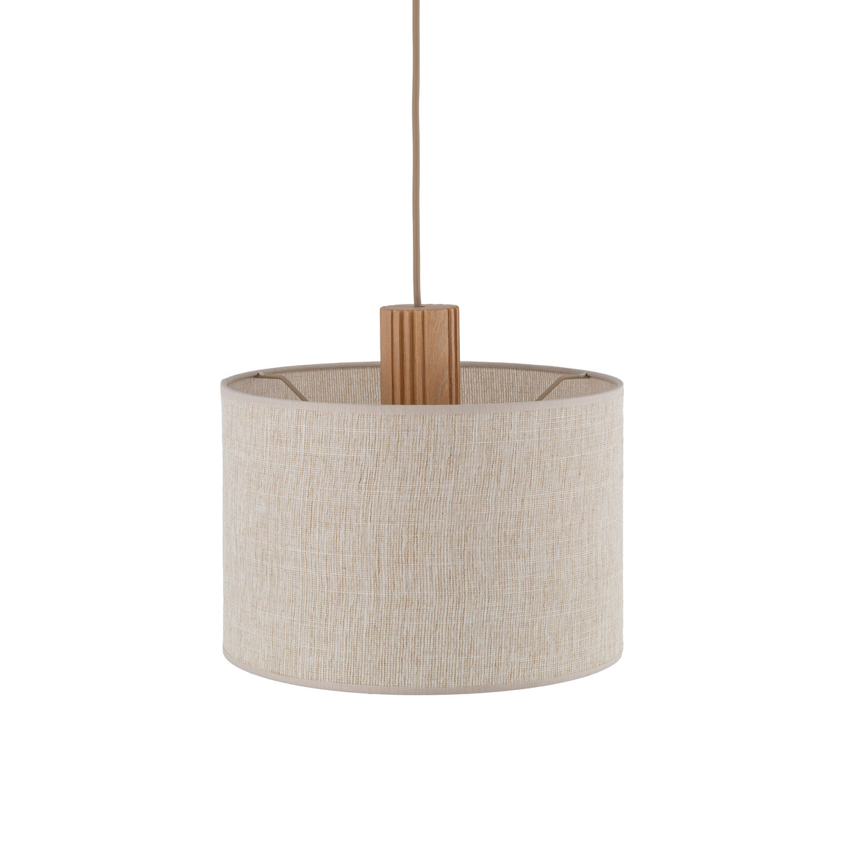 Lustră Viga Shade cu 1 bec, pin