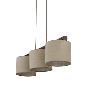 Lustra Viga Shade nuc cu 3 becuri din lateral