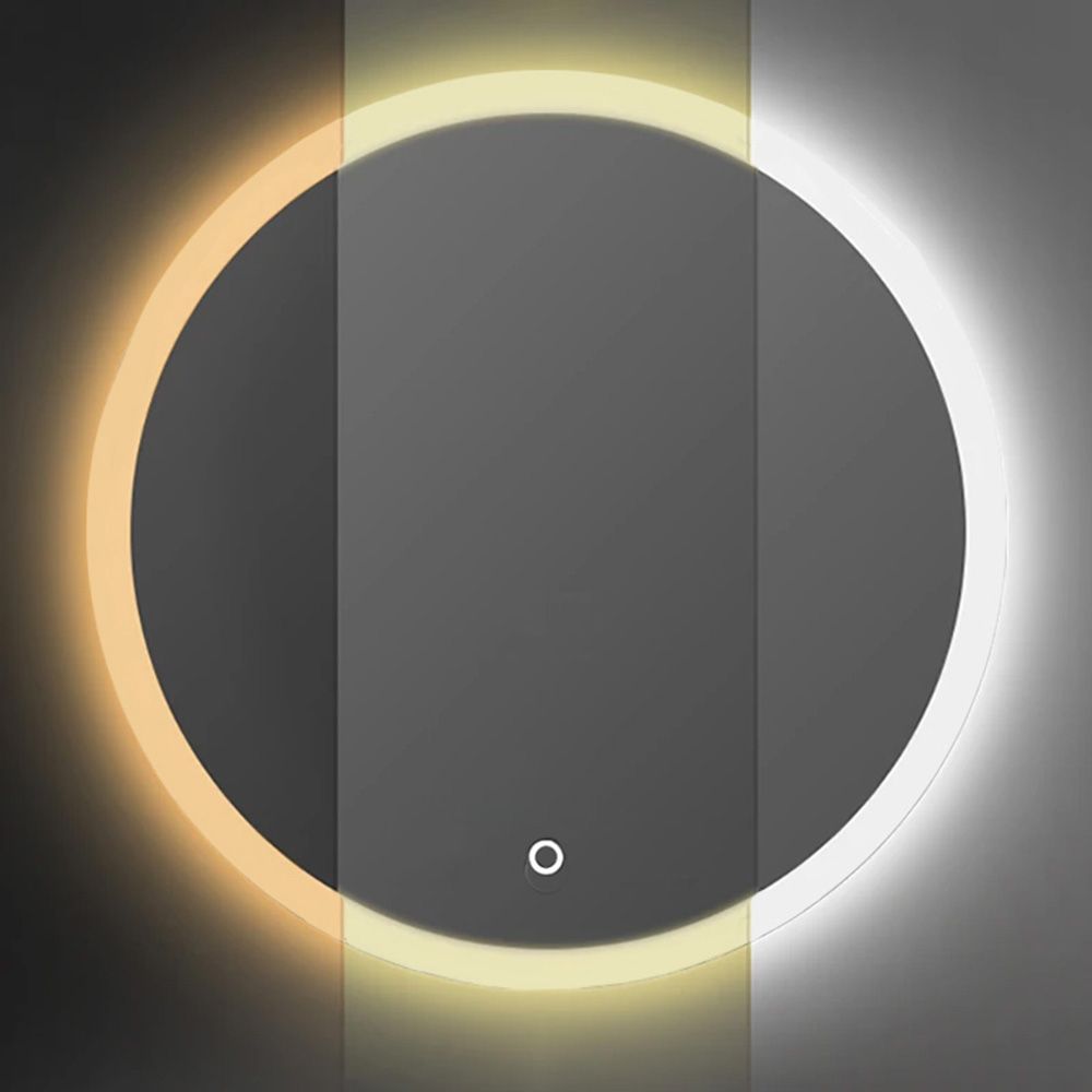 Oglinda Halo în cele trei culori de lumină, cu diametrul de 70 cm