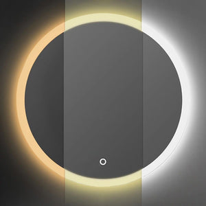 Oglinda Halo în cele trei culori de lumină, cu diametrul de 80 cm