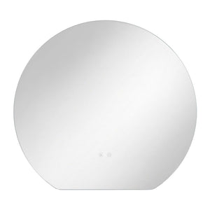Oglinda Marino, cu lățimea de 88,5 cm, cu lumina stinsă, pe fundal alb