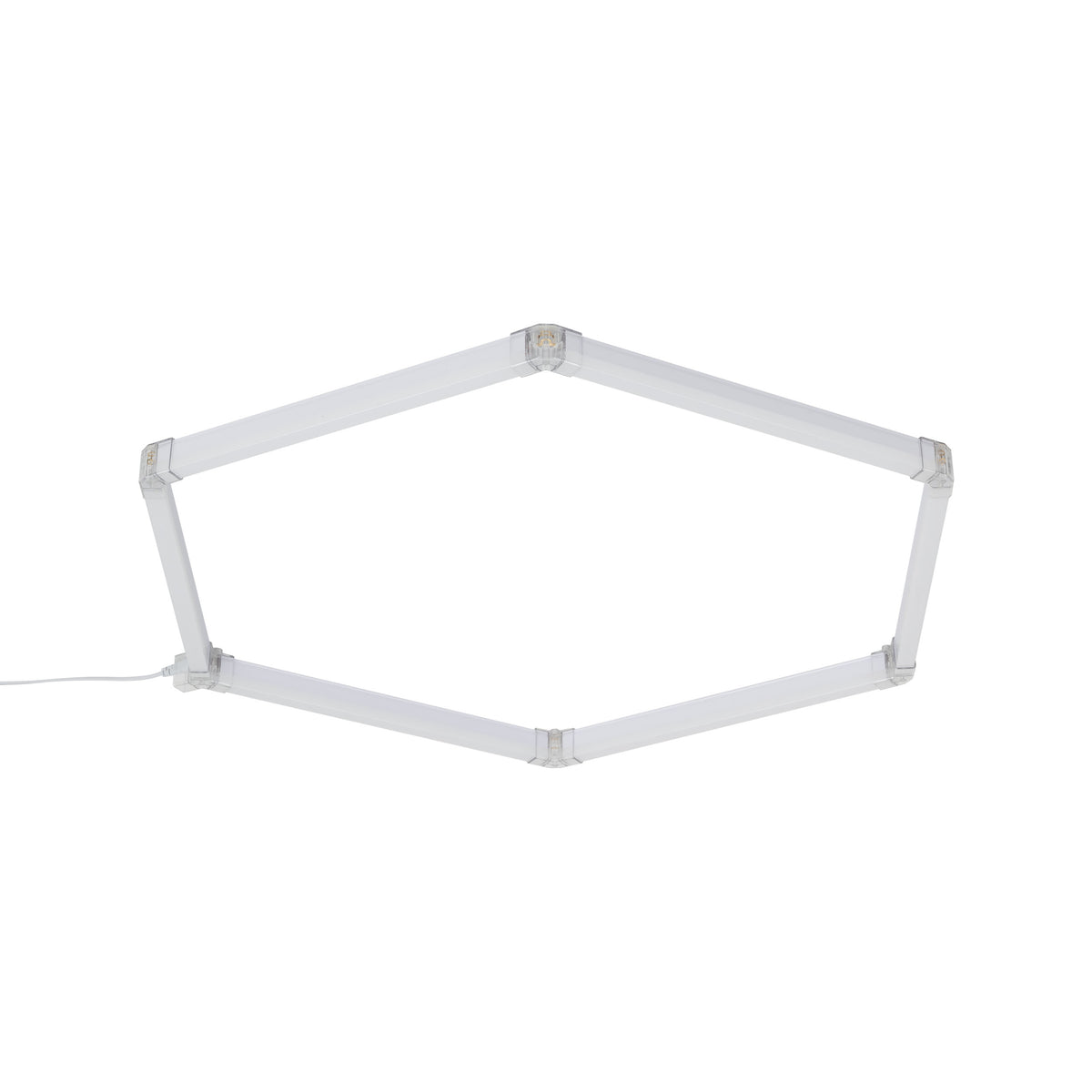 Panou LED Honey Comb, alb
