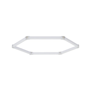 Panou LED Honey Comb, alb