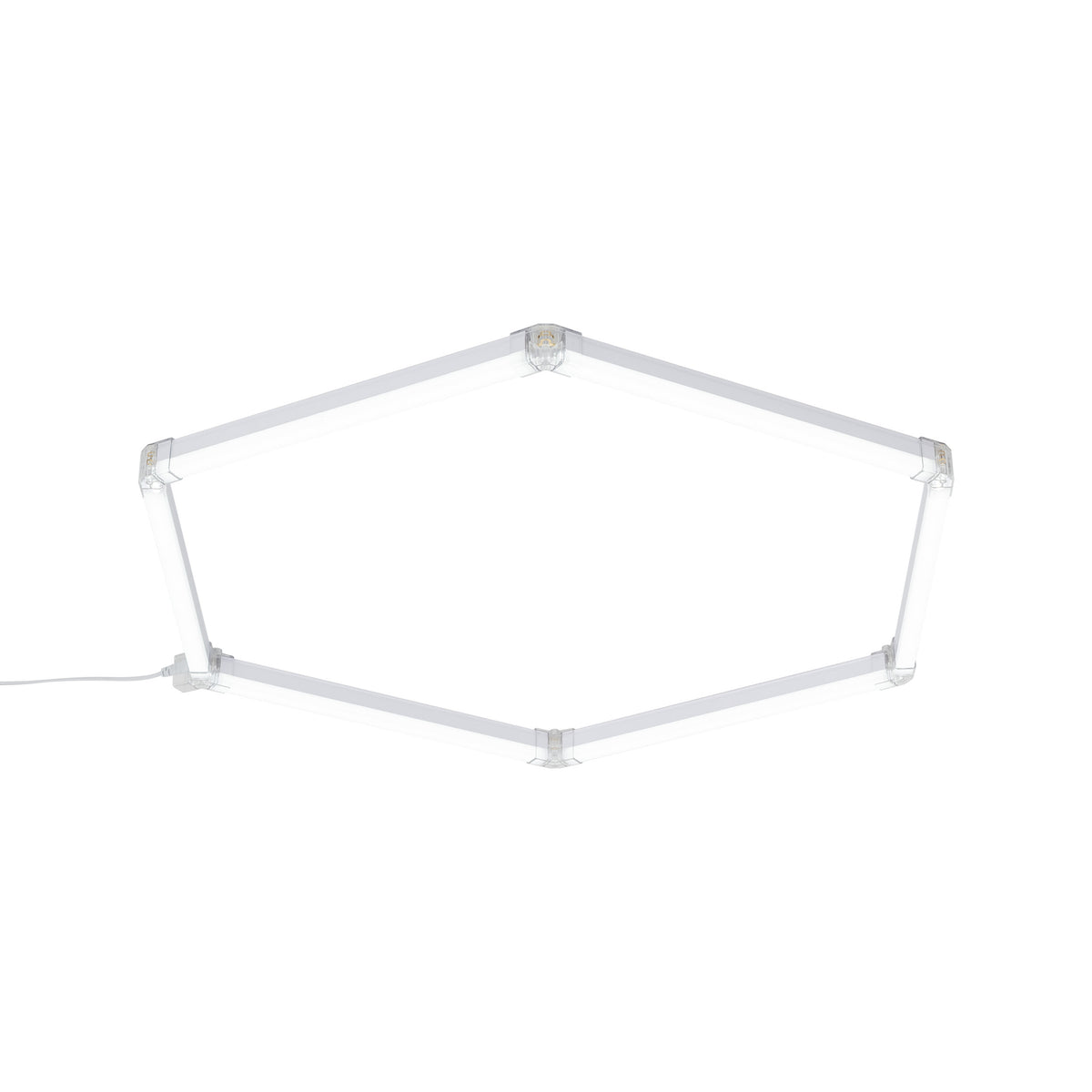 Panou LED Honey Comb, alb