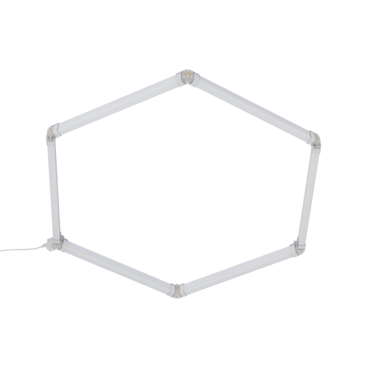 Panou LED Honey Comb, alb