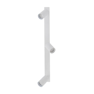 Plafonieră Amis de încastrat din metal, alb, 3 becuri