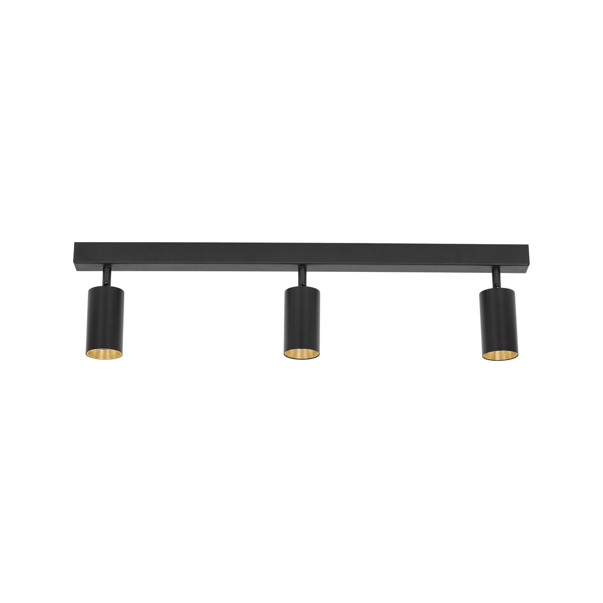 Plafonieră Amis din metal, negru, 3 becuri